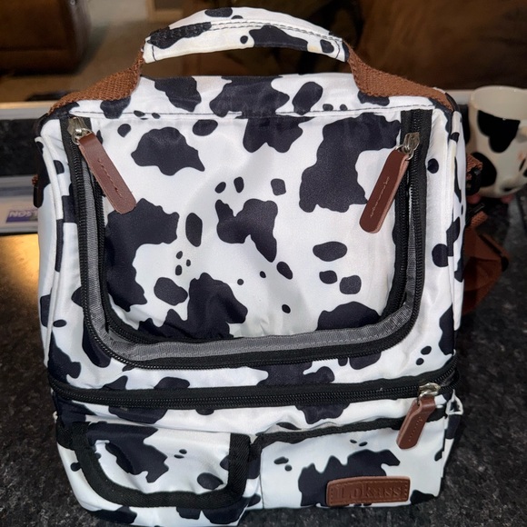🐮 Cow Print Lunch Bag 🐮 - Picture 4 of 12